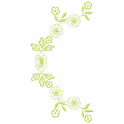 Flowers And Tree Embroidery Design 5 Flowers And Tree Embroidery Design 5